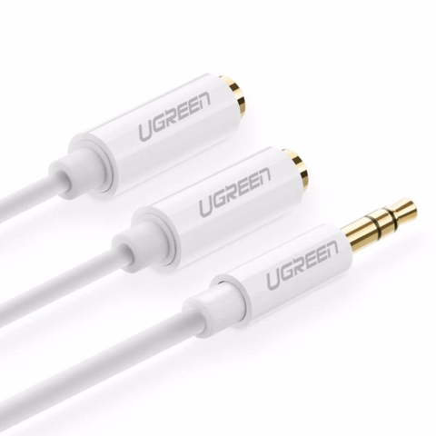 Cáp chia cổng 3.5mm đực ra hai cổng 3.5mm cái AV134