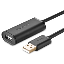 10321-Dây USB 2 nối dài dài 10M Active có CHIP UGREEN US121 10321