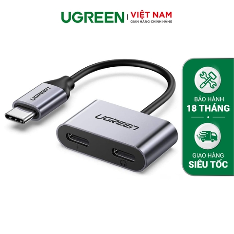 Hub chuyển đổi Type C ra 2 Type C CM232