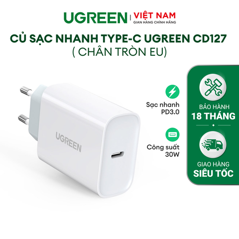 Củ sạc nhanh 30W CD127