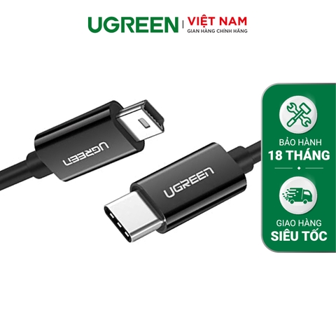 Cáp chuyển USB type C ra Mini USB US242