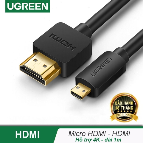 30148-Dây Micro HDMI sang HDMI 1.4 Thuần Đồng 19+1 HD127 - HD127 - 1m