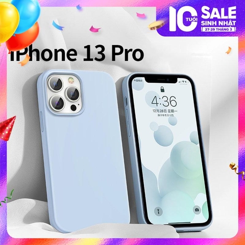 Ốp lưng silicon mềm lụa dùng cho iPhone 13/13Pro/ProMax UGREEN LP545 90333 iP13Pro blue