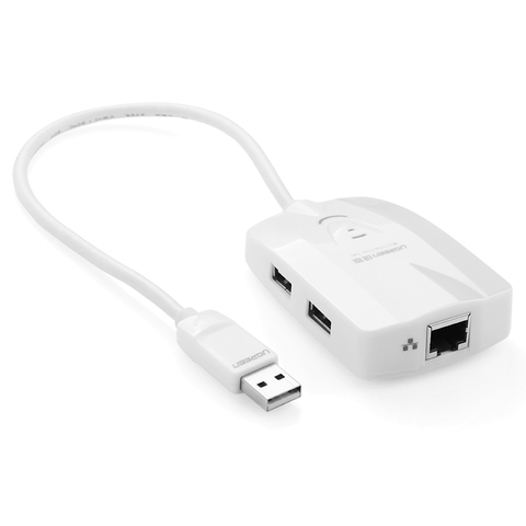 20262-USB 3 kết hợp cổng Ethernet 10/100Mbps (Chip REATEK) Ugreen CR102 20262