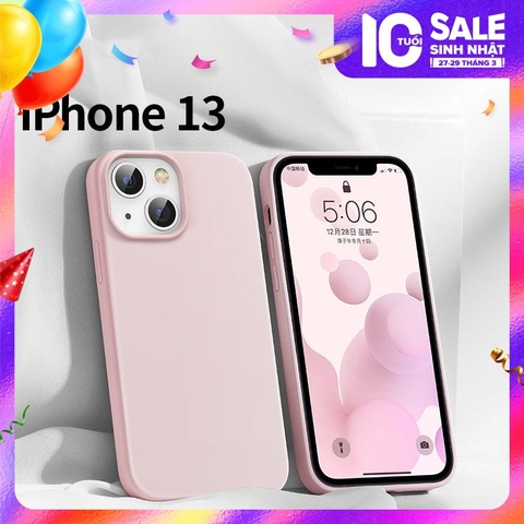 Ốp lưng silicon mềm lụa dùng cho iPhone 13/13Pro/ProMax UGREEN LP545 90256 iP13 Pink