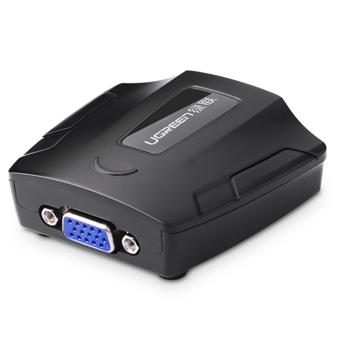 40227-Bộ chuyển đổi HDMI to VGA + Audio UGREEN 40227 (Đen)