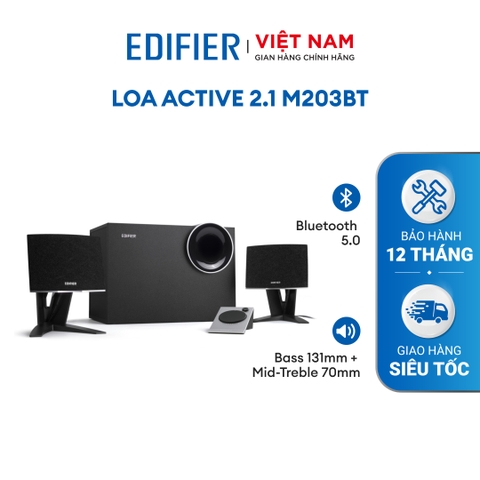 Loa Active 2.1 Bluetooth 68W M203BT