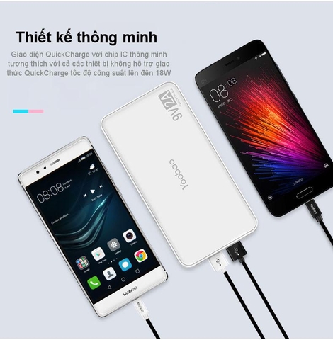 Pin Dự Phòng sạc nhanh QC3.0 12000mAh Q12