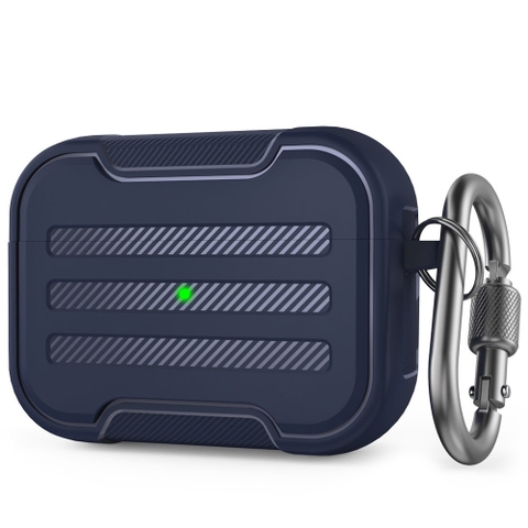 Hộp đựng AirPods Pro Aha Style Amazon Chống va đập, trầy xước - Chống thấm nước - Hàng phân phối chính hãng Xanh đậm