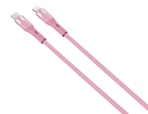 CA34-074-Trusmi Cáp silicone 20W C to L - Xanh