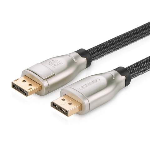 30120-Dây cáp DisplayPort 1.2 hỗ trợ 3D, 4K*2K 60 Hz dài 2M UGREEN DP107 30120