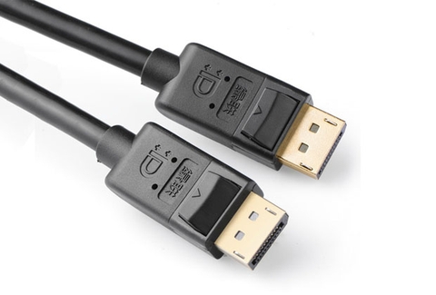 10211-Dây cáp DisplayPort 2 đầu đực tốc độ 21.6Gbps dài 2M UGREEN DP102 10211 (màu đen)