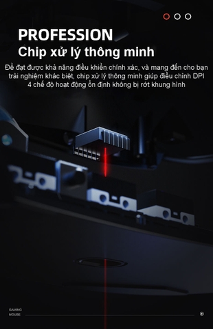 Chuột Gaming Có Dây inphic PW6 LED RGB 16,8 triệu màu cho game thủ chuyên nghiệp - Chính Hãng
