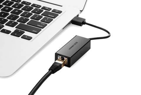 20254-Bộ chuyển đổi USB 2 sang LAN 10/100 Mbps CR110 20254 (đen)