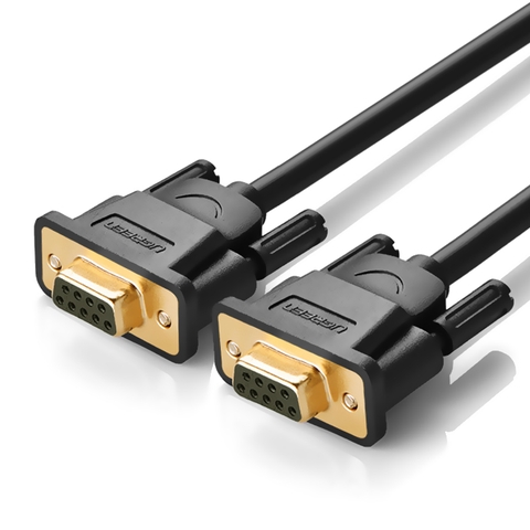 20152-Dây cáp COM RS-232 cái sang cái dài 5M UGREEN DB101 20152
