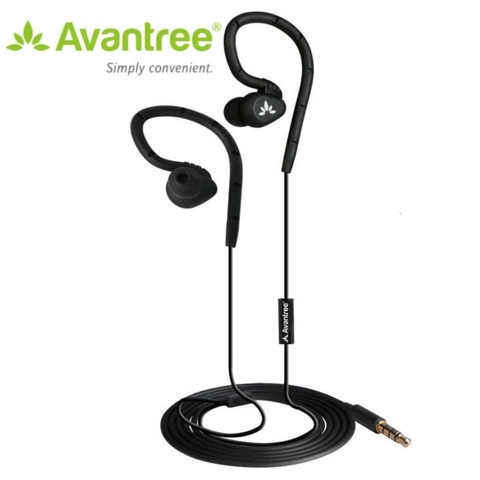 Tai nghe Seahorse thể thao kèm mic chống mồ hôi AVANTREE ADHF-013 ( A2434 - Màu đen ) A2434 đen