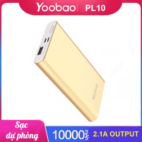 Sạc dự phòng Polymer 10000mAh PL10