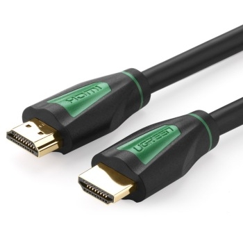 30189-Dây HDMI 1.4 thuần đồng khử Oxy hóa, mạ vàng 24K dài 1M UGREEN HD116 30189