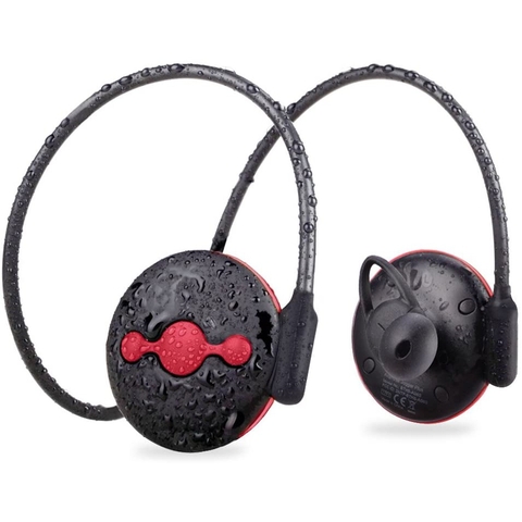 Tai nghe thể thao bluetooth chống thấm mồ hôi âm thanh nổi hỗ trợ Mic Avantree Jogger Plus A1545 A1545 đen