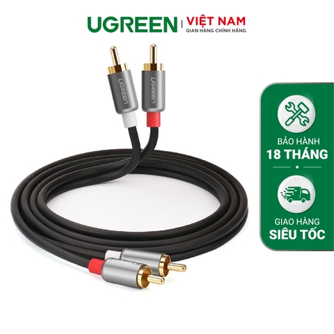 Cáp Audio 2 đầu RCA ra 2 đầu RCA AV104