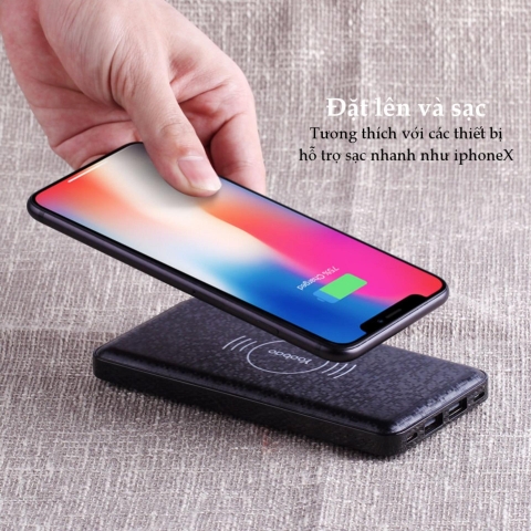 Sạc dự phòng không dây chính hãng W5 5000mAh