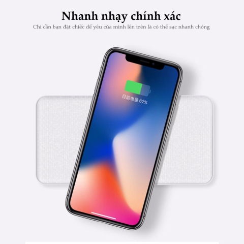Sạc dự phòng không dây chính hãng W5 5000mAh