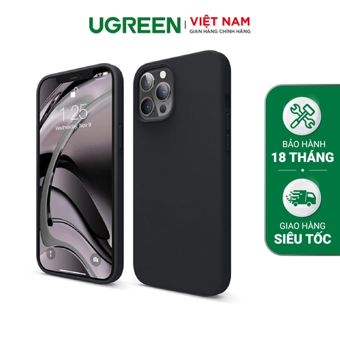 Vỏ ốp điện thoại silicon mềm mại an toàn bảo vệ cho iPhone 12 mini - 5.4 inches ; iPhone 12 / 12 Pro - 6.1 inches ; iPhone 12 Pro Max - 6.7 inches UGREEN LP417 LP418 LP419