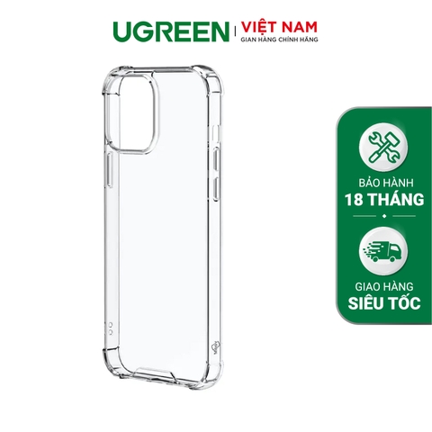 Ốp lưng chống sốc cho iPhone 12 mini - 5.4" ; iPhone 12 Pro - 6.1" ; iPhone 12 Pro Max - 6.7" siêu mỏng trong suốt UGREEN LP408 LP409 LP410 (1pcs/bag)