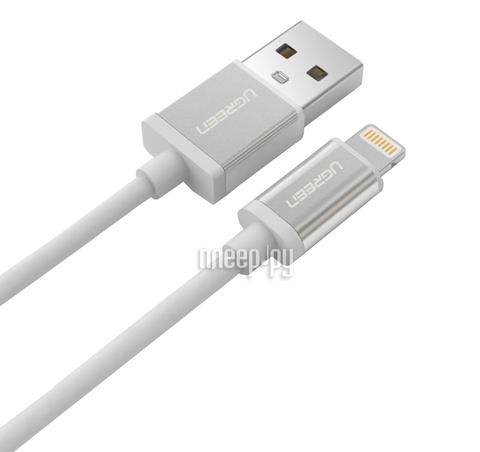 20730-Dây USB lighting có chip mFI 2M UGREEN US155 - 20730