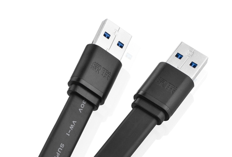 10805-Dây cáp USB 3 dẹt 2 đầu đực dài 2M UGREEN US128 10805