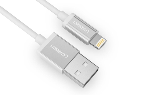 10814-Cáp Lightning MFi cho iPhone 5/5S/6/6S/7 iPad - dài 2M - UGREEN US131