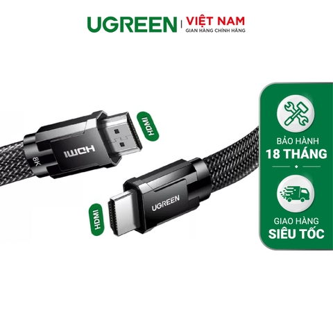 Cáp HDMI 2.1 dây dẹt bện UGREEN HD145 - 20228 2m