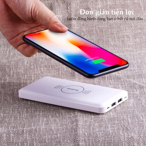 Sạc dự phòng không dây chính hãng W5 5000mAh