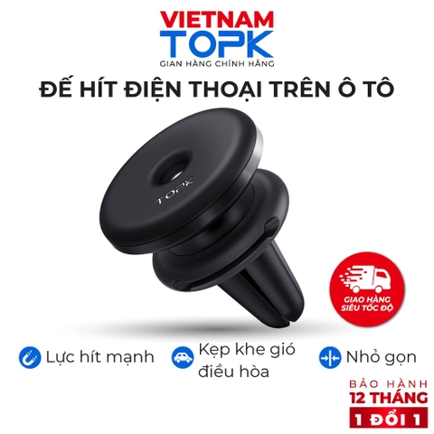 Đế hít điện thoại nam châm TOPK D30B