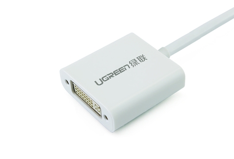 10402-Cáp chuyển đổi Mini DisplayPort sang DVI-I (24+5) Converter UGREEN 10402 (màu trắng)