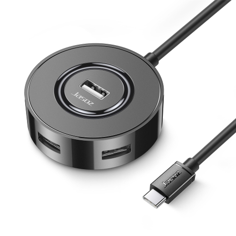 HUB 4 cổng USB 2.0 đầu kết nối Type-C JASOZ F111 - Hàng chính hãng - Bảo hành 18 tháng.