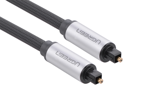 20590-Dây cáp quang AUDIO Toslink mạ vàng đầu dài 3M UGREEN 20590