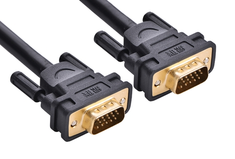 11631-Dây cáp kết nối VGA HDB 15 đực sang HDB 15 đực dài 3M UGREEN VG101 11631 - Hãng phân phối chính thức