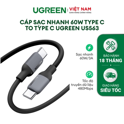 Cáp sạc C to C US563