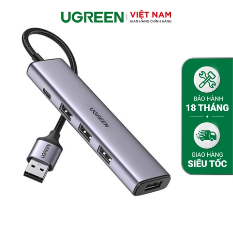 Hub chuyển đổi USB 3.0 ra 4 USB 3.0 + 2 Type C CM473