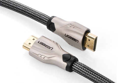 11189-Dây HDMI 1.4 19+1 thuần đồng đầu hợp kim bọc lưới dài 1m HD102 11189