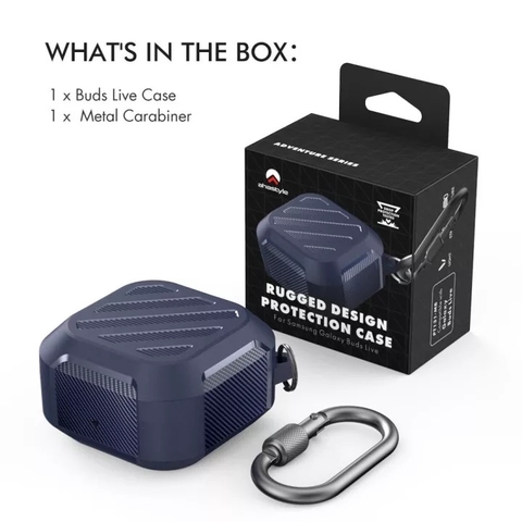 Ốp Case bảo vệ Galaxy Buds Và Buds Pro AHA STYLE AMAZON - Chống va đập, trầy xước - Hàng chính hãng Xanh lá