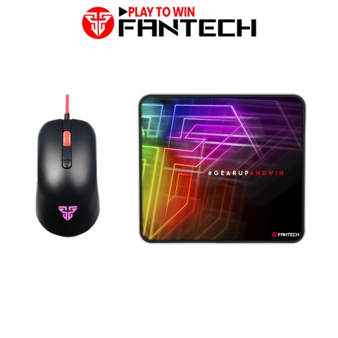 Chuột Gaming Có dây Fantech G10 RHASTA 2400DPI LED CHROMA 4 Phím - Hãng Phân Phối Chính Thức G10 + MP292
