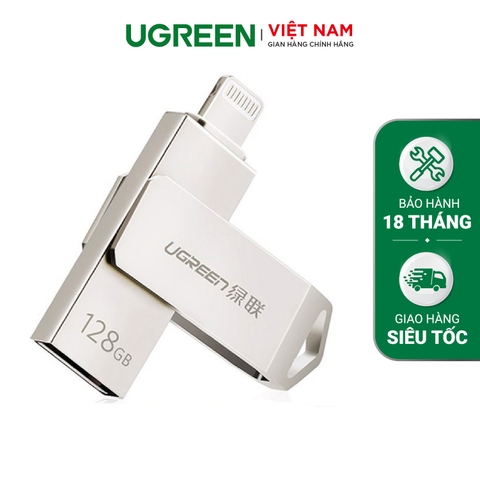 USB 2 + Ổ Flash đầu lightning cho iPhone/iPad 16Gb UGREEN US200 30615