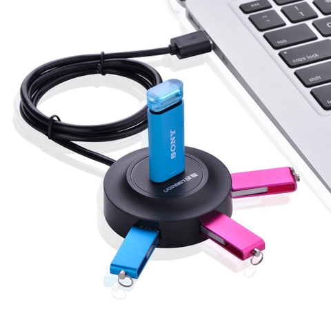 20277-Hub USB 2 4 cổng tốc độ cao UGREEN CR106 20277