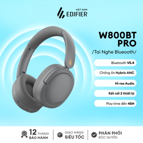 Tai nghe chụp tai Bluetooth V5.4 EDIFIER W800BT Pro