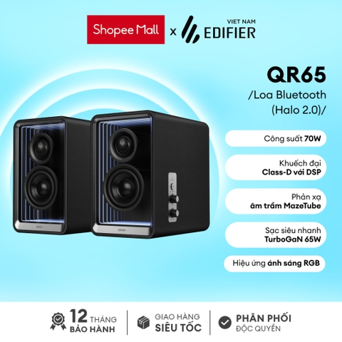 Loa Bookshielf 2.0 Bluetooth Hi-Res 70W QR65