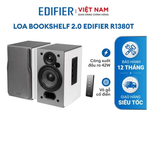 Loa Bookshielf 2.0 Bluetooth 42W R1380T