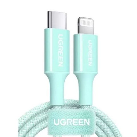 Cáp sạc USB Type C sang Lightning UGREEN US532 | Hỗ trợ dòng sạc PD 3A | Nhiều màu sắc lựa chọn | Bảo Hành 18 tháng 90449-Green