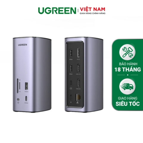 Hub chuyển đổi Type C 12 in 1 CM555